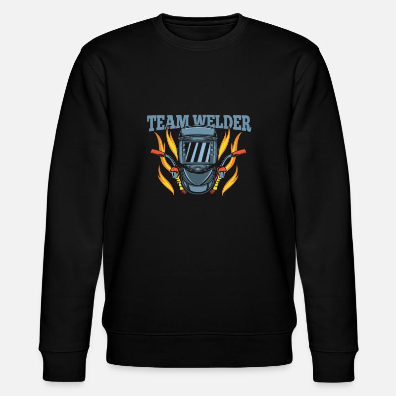Welder Locksmith - Stanley/Stella CHANGER Unisex Organic Sweatshirt - black