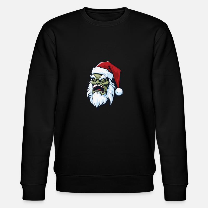 Zombie Halloween - Stanley/Stella Unisex Bio-Sweatshirt CHANGER  - Schwarz