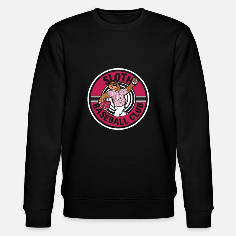 Sloth Club Sloth Baseball - Sweat bio CHANGER Stanley/Stella Unisexe - noir