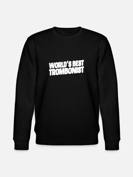 Brass band trombone best - Stanley/Stella CHANGER Unisex Organic Sweatshirt - black