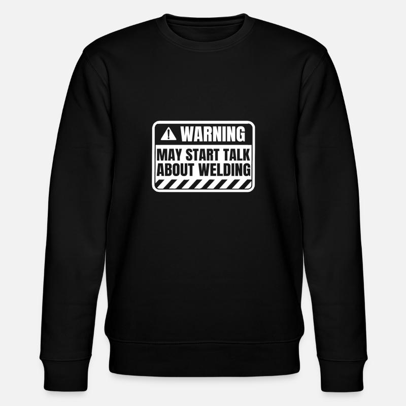Serrurier soudeur - Sweat bio CHANGER Stanley/Stella Unisexe - noir