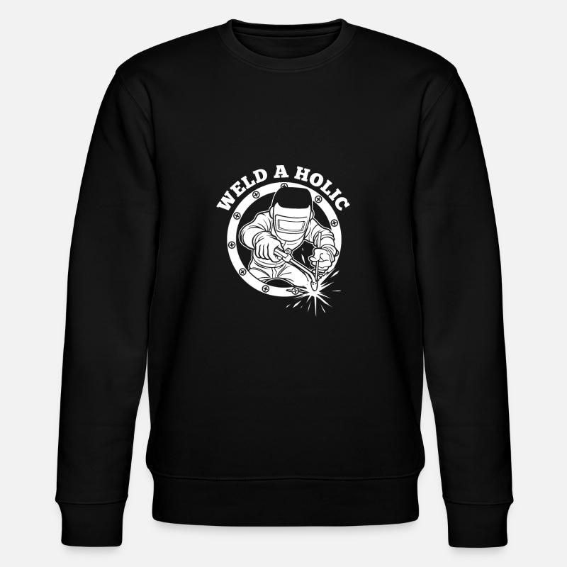 Welder Locksmith - Stanley/Stella CHANGER Unisex Organic Sweatshirt - black