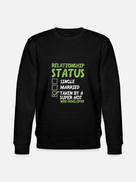 Web Entwickler Webdeveloper Witzig - Stanley/Stella Unisex Bio-Sweatshirt CHANGER - Schwarz