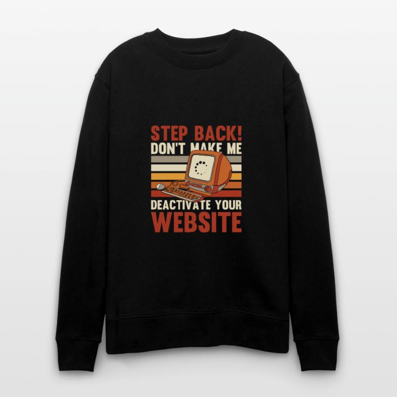 Web Developer Web Developer Funny Stanley/Stella CHANGER Unisex Organic Sweatshirt