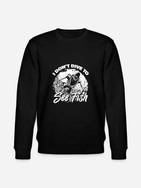 Diving Divers Commercial Diving - Stanley/Stella CHANGER Unisex Organic Sweatshirt - black