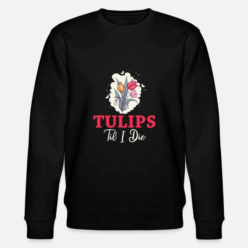 Tulipes Tulipes - Sweat bio CHANGER Stanley/Stella Unisexe - noir