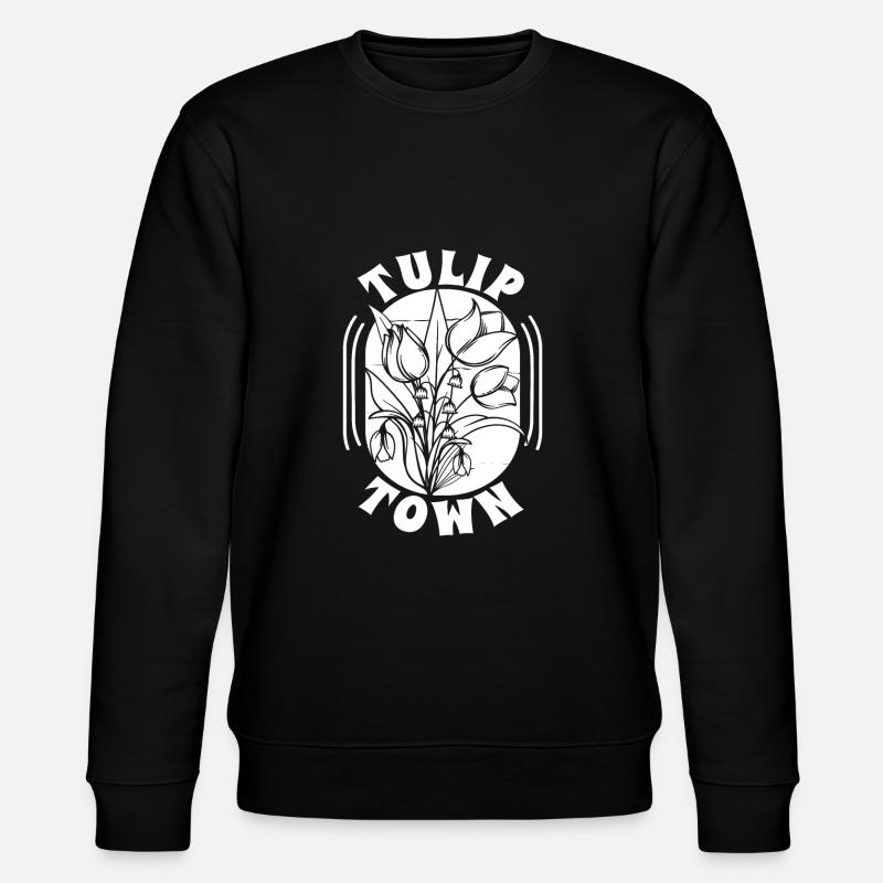 Tulipes Tulipes - Sweat bio CHANGER Stanley/Stella Unisexe - noir