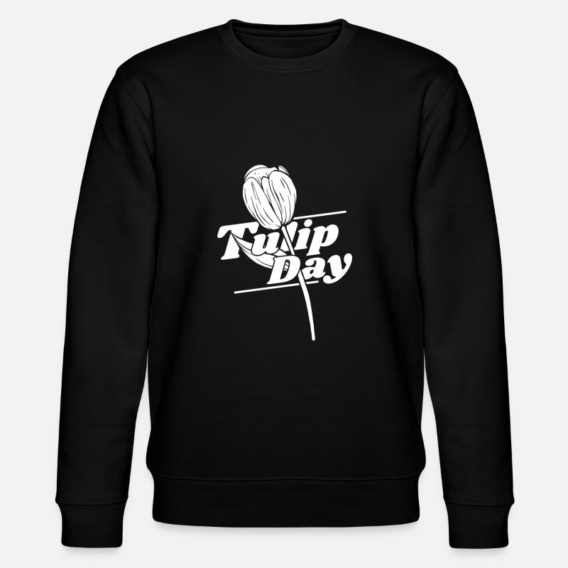 Tulips Tulips - Stanley/Stella CHANGER Unisex Organic Sweatshirt - black