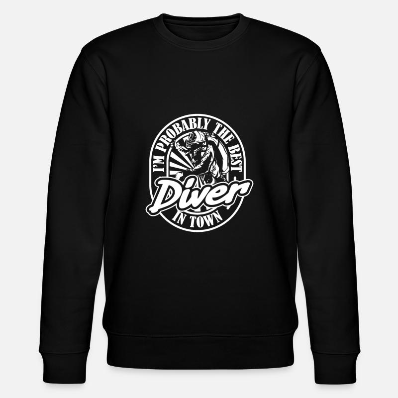 Plongeur plongeur - Sweat bio CHANGER Stanley/Stella Unisexe - noir