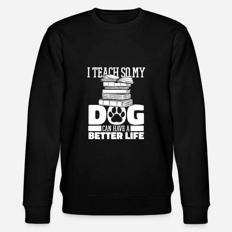 Lehrer Pädagoge - Stanley/Stella Unisex Bio-Sweatshirt CHANGER  - Schwarz