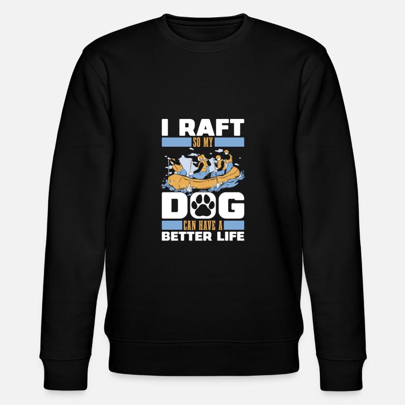 rafting - Sweat bio CHANGER Stanley/Stella Unisexe - noir