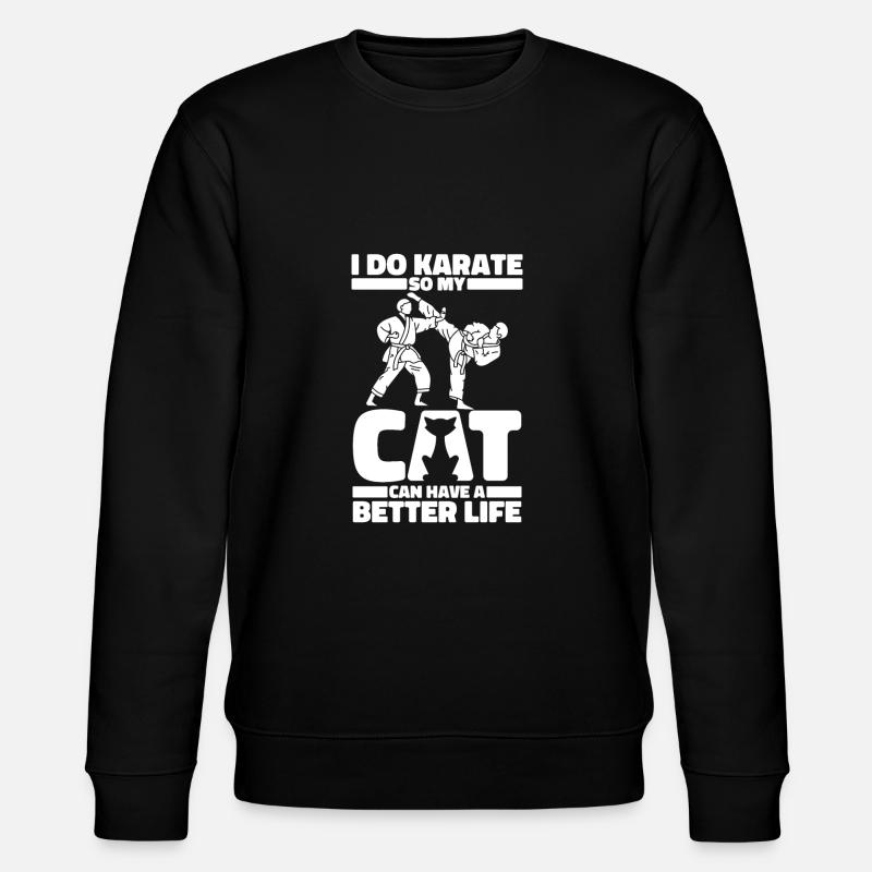 Karate - Stanley/Stella Unisex Bio-Sweatshirt CHANGER  - Schwarz