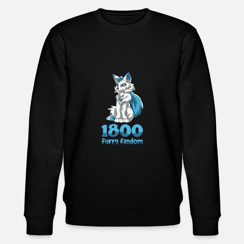Furry Fandom Fursuits Mignon - Sweat bio CHANGER Stanley/Stella Unisexe - noir