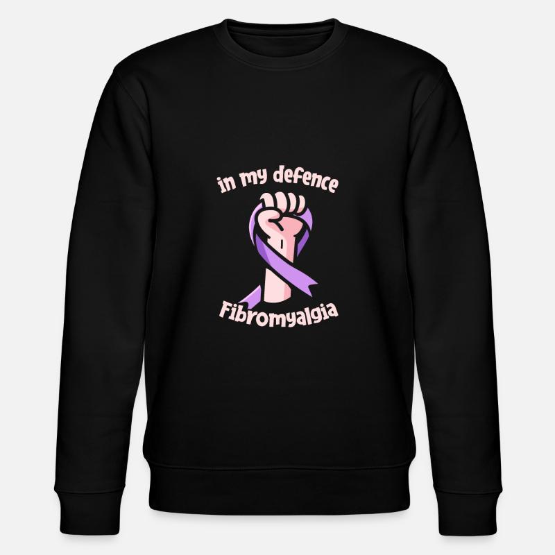 Fibromyalgie Rhumatisme mignon - Sweat bio CHANGER Stanley/Stella Unisexe - noir