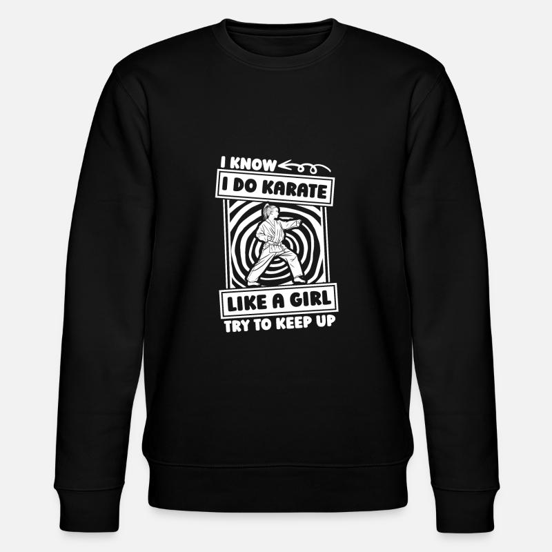 Karate - Stanley/Stella Unisex Bio-Sweatshirt CHANGER  - Schwarz