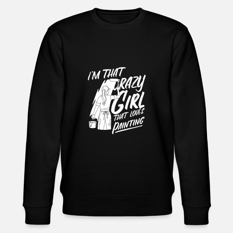 Painter Varnisher - Stanley/Stella CHANGER Unisex Organic Sweatshirt - black