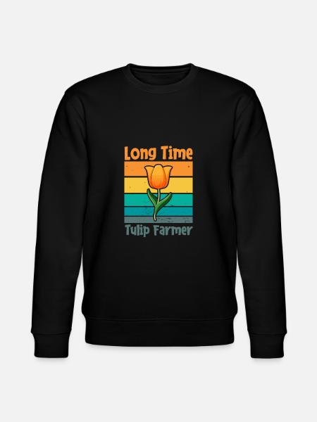 Tulip farmer - Stanley/Stella CHANGER Unisex Organic Sweatshirt - black