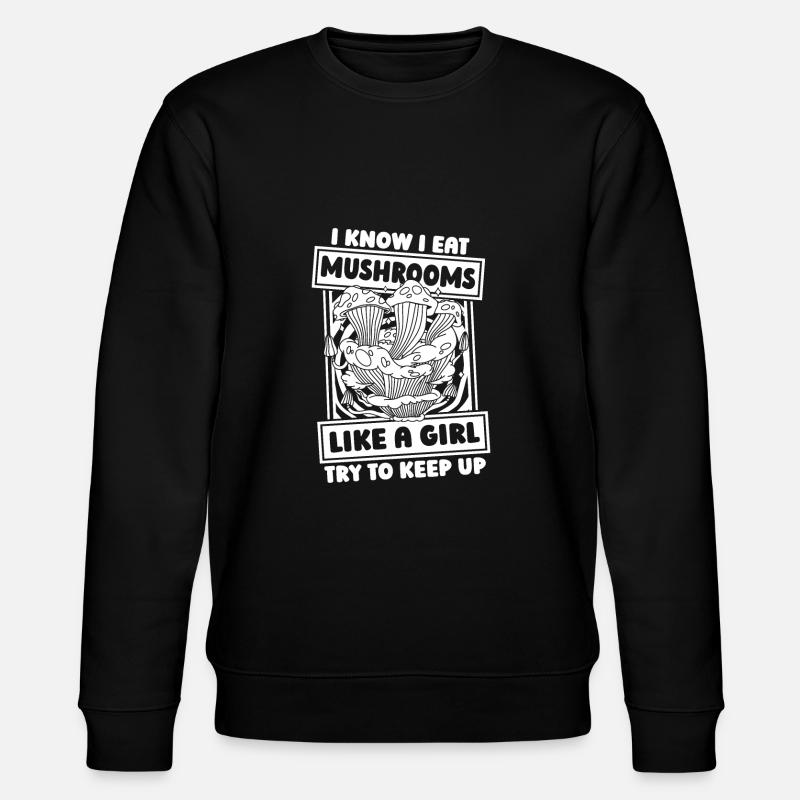 Cueilleurs de champignons Champignons - Sweat bio CHANGER Stanley/Stella Unisexe - noir