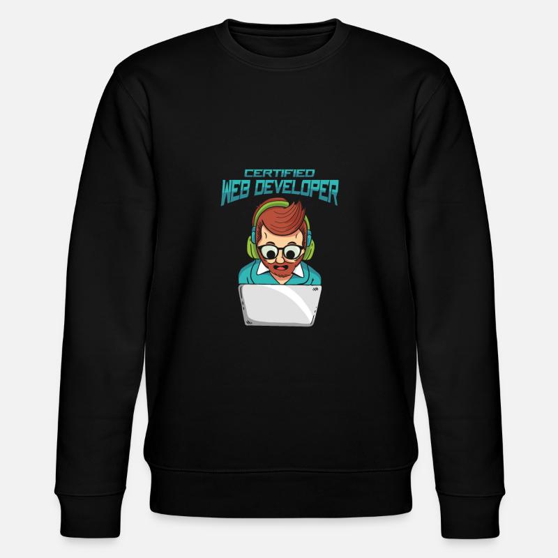 Développeur Web Développeur Web certifié - Sweat bio CHANGER Stanley/Stella Unisexe - noir