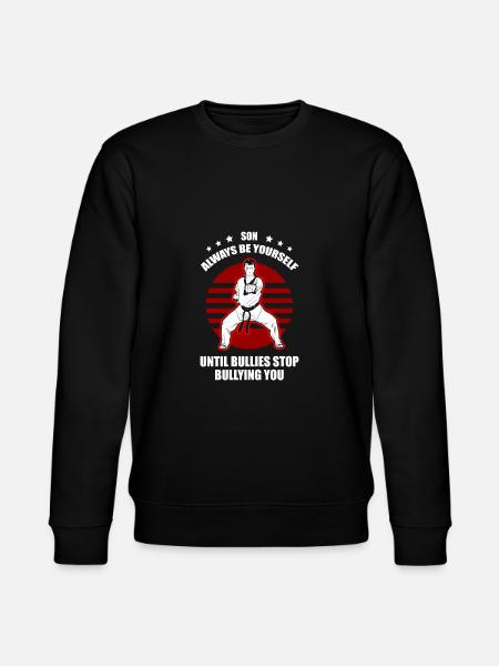 Taekwondo Son Taekwondo Father - Stanley/Stella CHANGER Unisex Organic Sweatshirt - black
