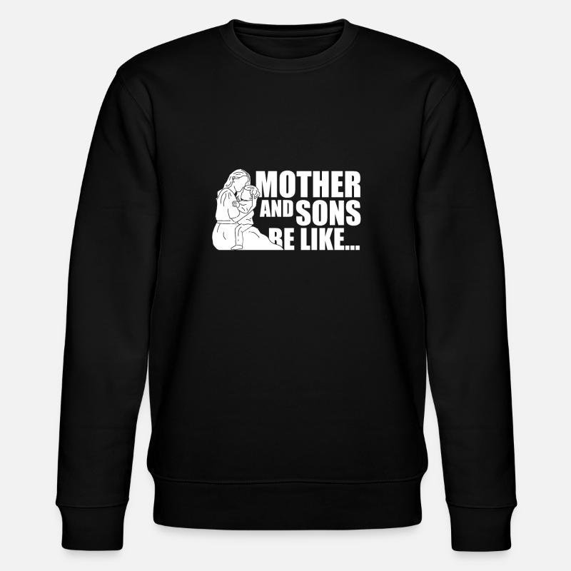 Maman Mère Amour - Sweat bio CHANGER Stanley/Stella Unisexe - noir