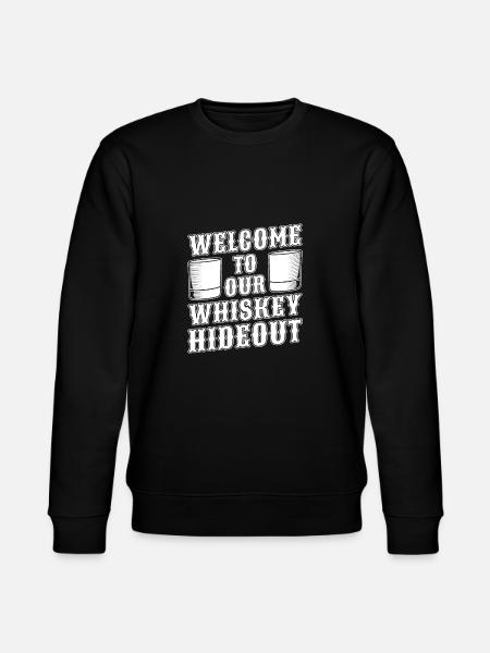 Whisky Whiskey - Stanley/Stella CHANGER Unisex Organic Sweatshirt - black