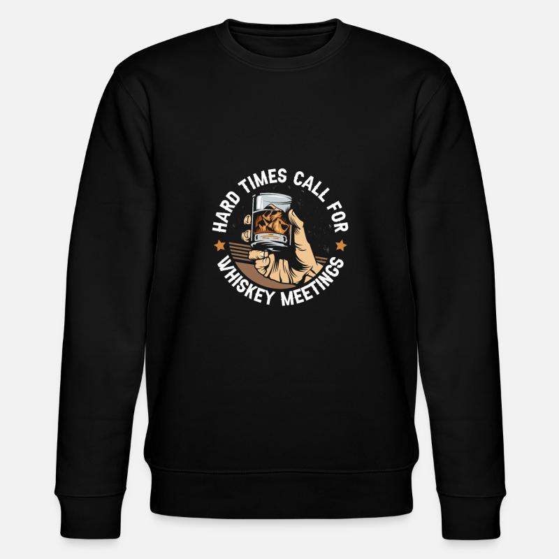 Whisky Whiskey Funny - Stanley/Stella CHANGER Unisex Organic Sweatshirt - black