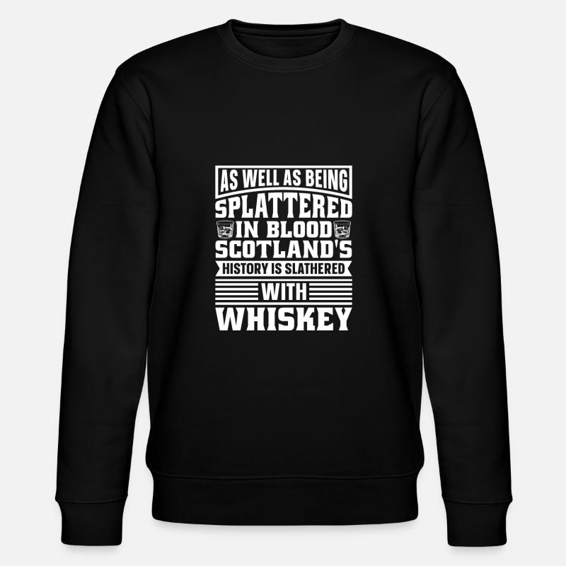 Whisky Whiskey - Stanley/Stella Unisex Bio-Sweatshirt CHANGER - Schwarz