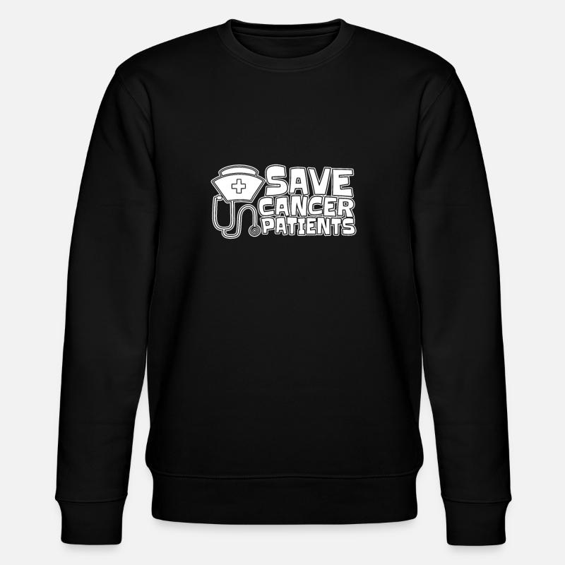 Krankenschwester Krebs - Stanley/Stella Unisex Bio-Sweatshirt CHANGER  - Schwarz