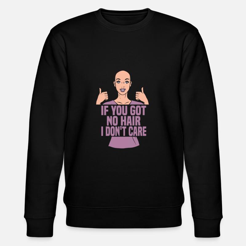 Krankenschwester Haar - Stanley/Stella Unisex Bio-Sweatshirt CHANGER  - Schwarz