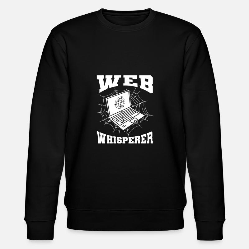 Web Entwickler Webdeveloper Witzig - Stanley/Stella Unisex Bio-Sweatshirt CHANGER - Schwarz