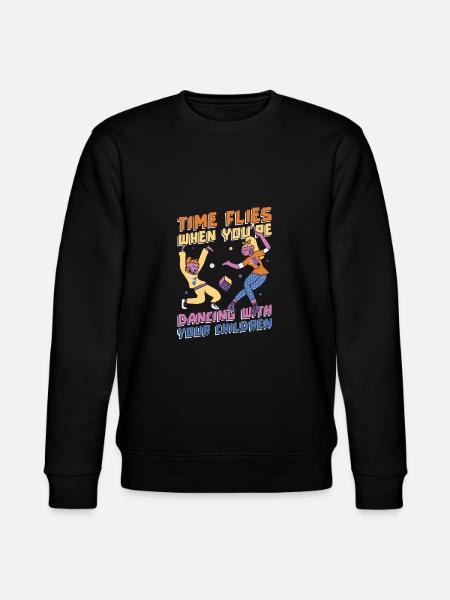 Mom Mom Dancing Dancing Mom - Stanley/Stella CHANGER Unisex Organic Sweatshirt - black