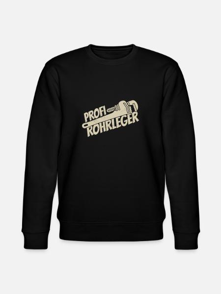 Rohrleitungsbauer Fachmann - Stanley/Stella Unisex Bio-Sweatshirt CHANGER  - Schwarz