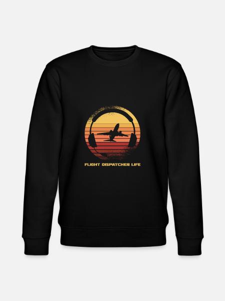 Emergency call control center operations center - Stanley/Stella CHANGER Unisex Organic Sweatshirt - black
