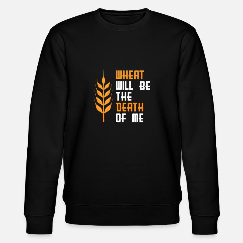 Glutenfrei Tod - Stanley/Stella Unisex Bio-Sweatshirt CHANGER  - Schwarz