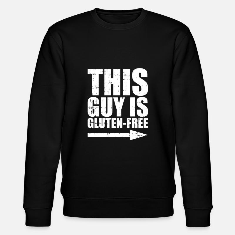 Gars sans gluten - Sweat bio CHANGER Stanley/Stella Unisexe - noir