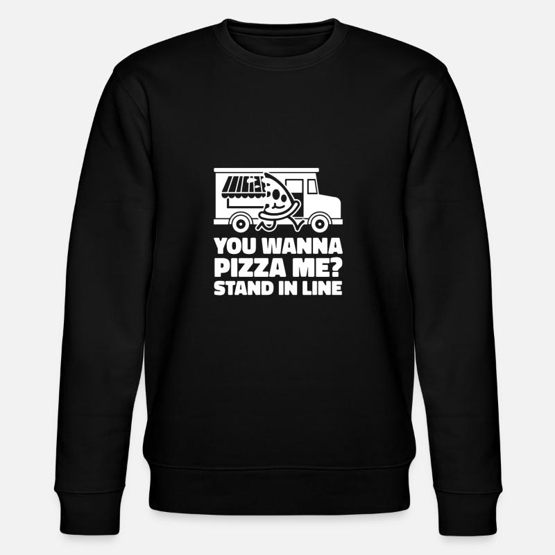 Pizza de rue - Sweat bio CHANGER Stanley/Stella Unisexe - noir