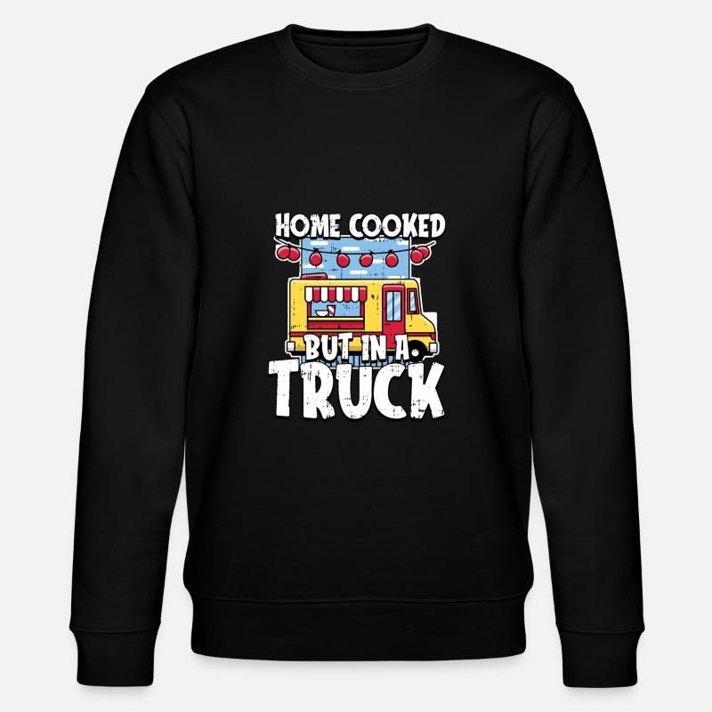 Cuisine de rue drôle - Sweat bio CHANGER Stanley/Stella Unisexe - noir