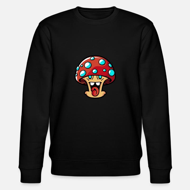 Champignons cueilleurs de champignons - Sweat bio CHANGER Stanley/Stella Unisexe - noir