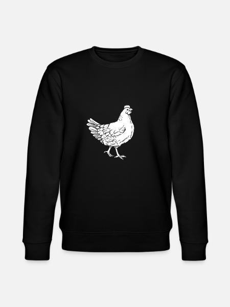 Chicken Hen - Stanley/Stella CHANGER Unisex Organic Sweatshirt - black