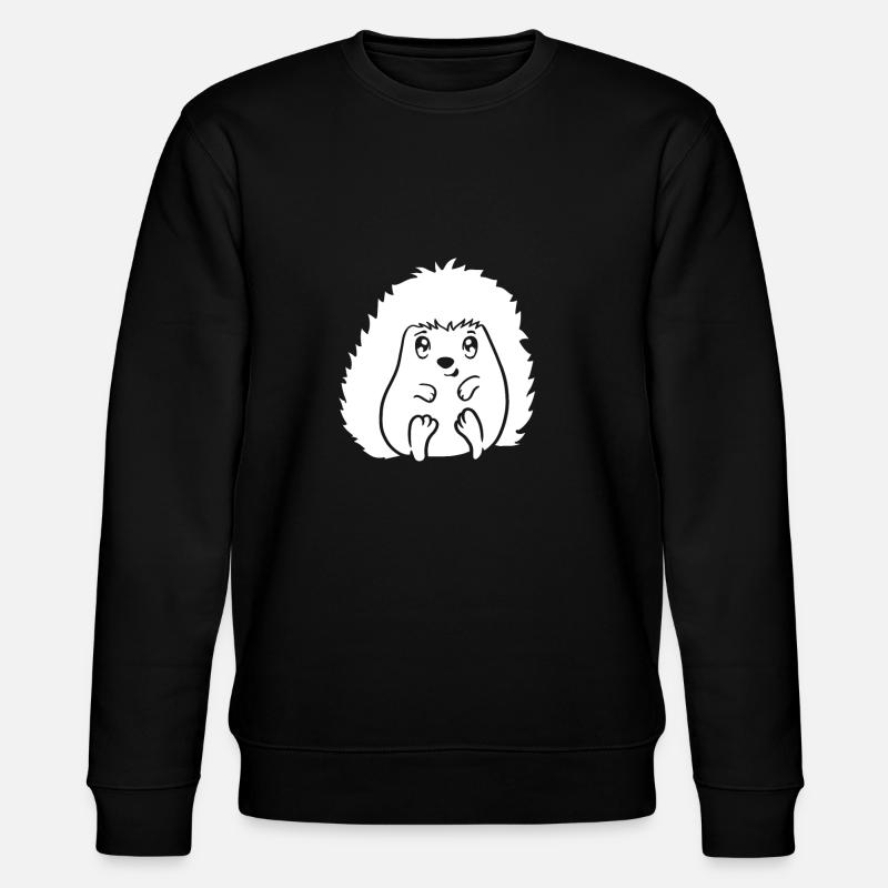 Hérisson Mignon - Sweat bio CHANGER Stanley/Stella Unisexe - noir