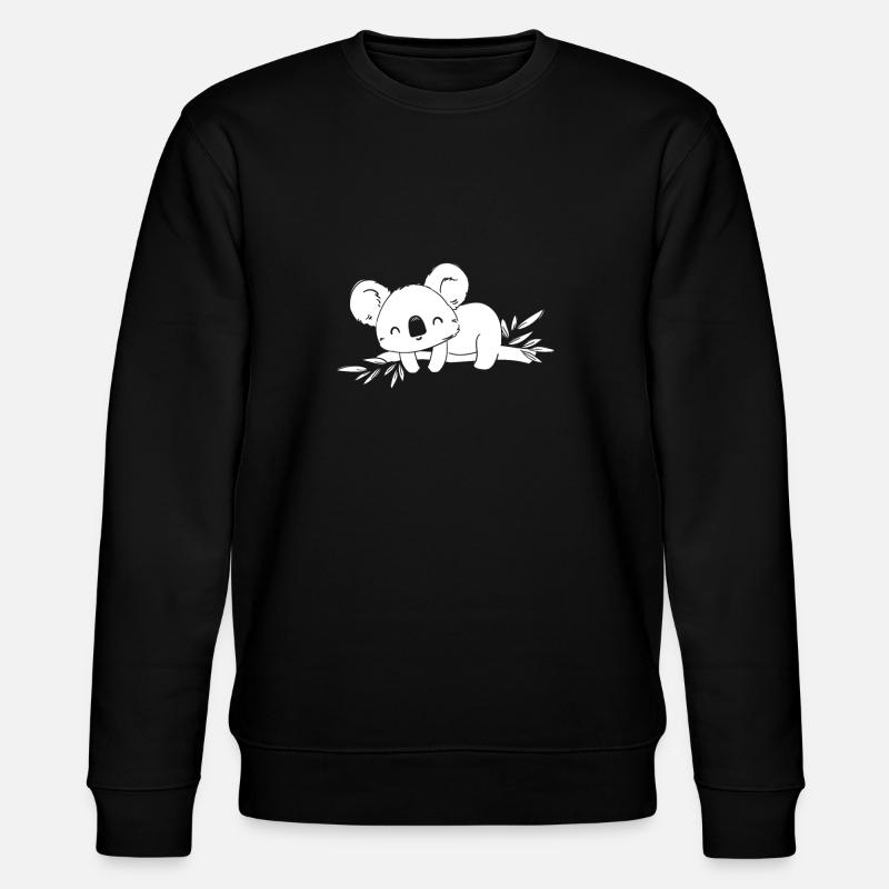 Branche de l’ours Koala - Sweat bio CHANGER Stanley/Stella Unisexe - noir