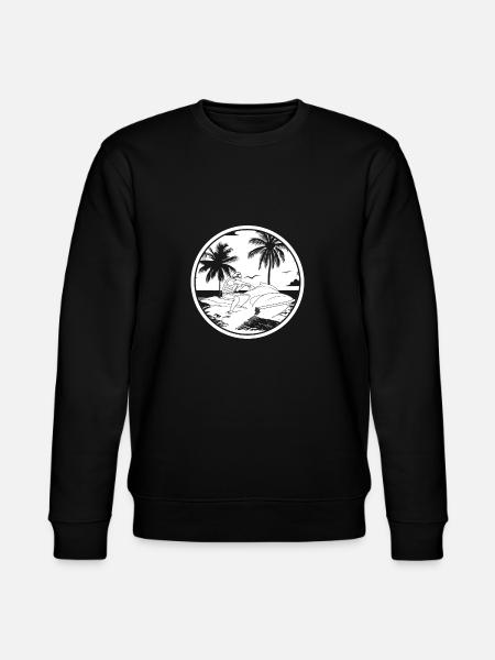 Jet Ski Palm - Stanley/Stella CHANGER Unisex Organic Sweatshirt - black