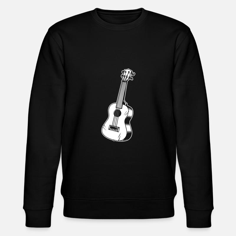 Ukulele - Stanley/Stella Unisex Bio-Sweatshirt CHANGER  - Schwarz