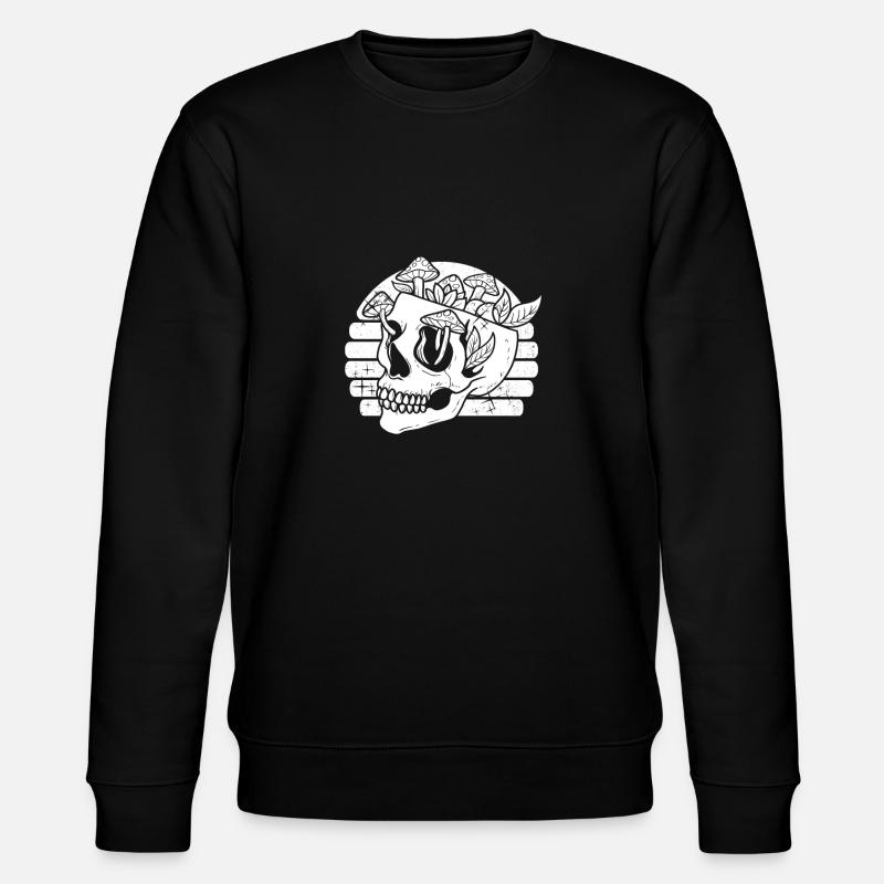 Gothic Skull - Stanley/Stella CHANGER Unisex Organic Sweatshirt - black