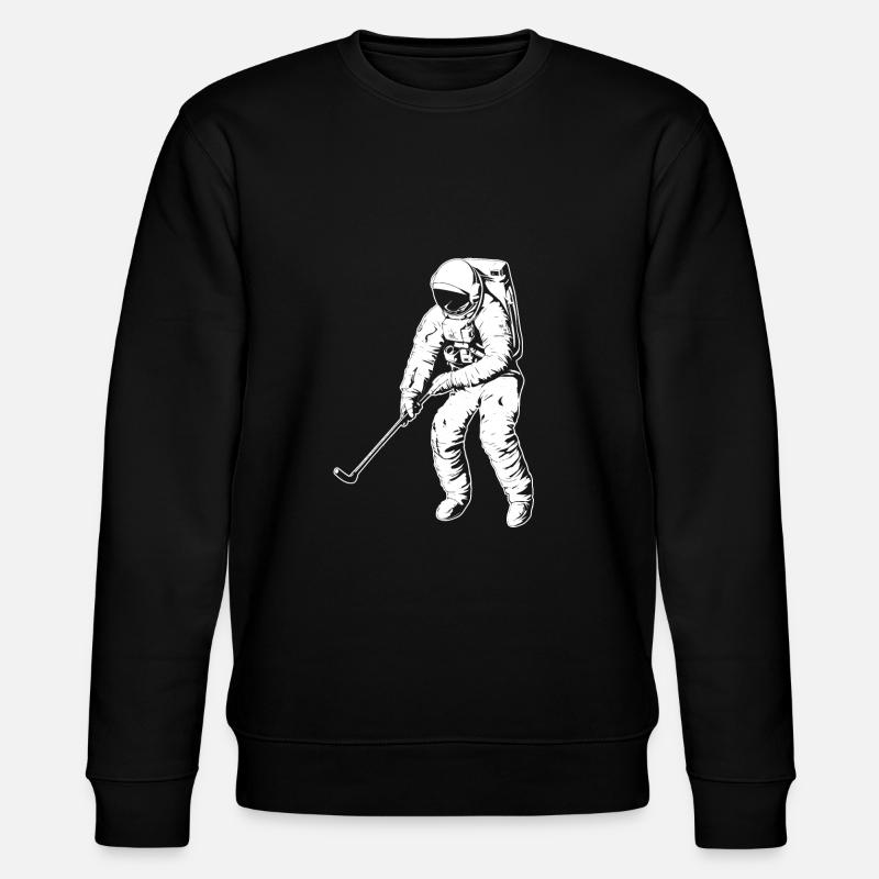 Golf Golfer Golfen - Stanley/Stella Unisex Bio-Sweatshirt CHANGER - Schwarz
