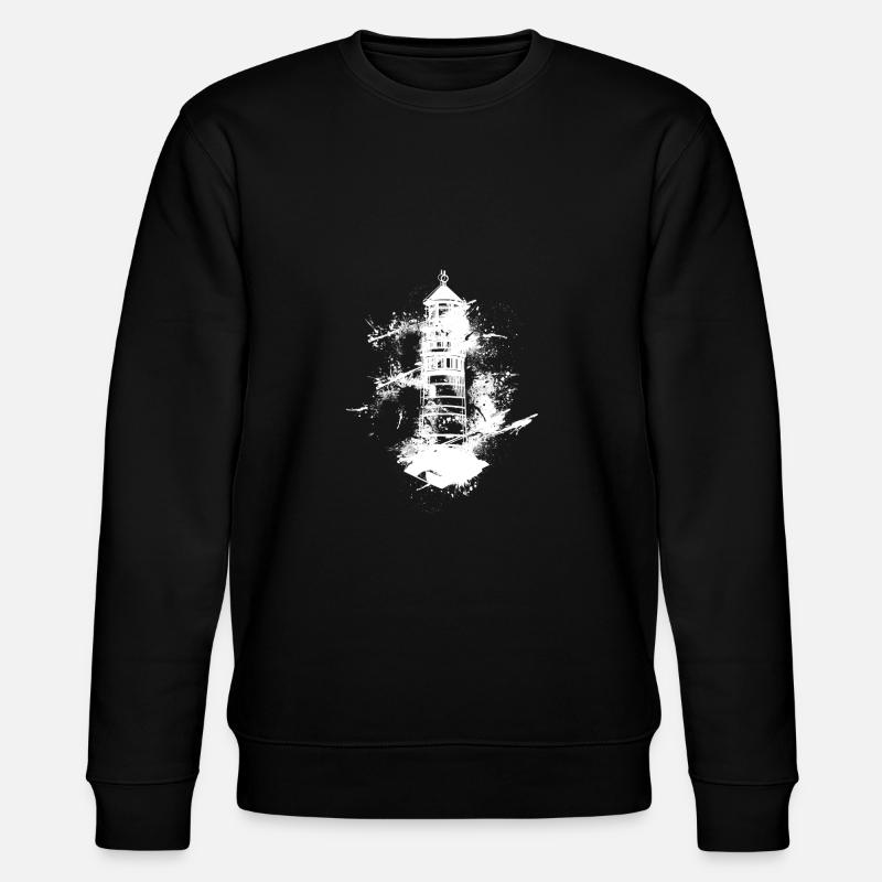 Phare Splash Art - Sweat bio CHANGER Stanley/Stella Unisexe - noir