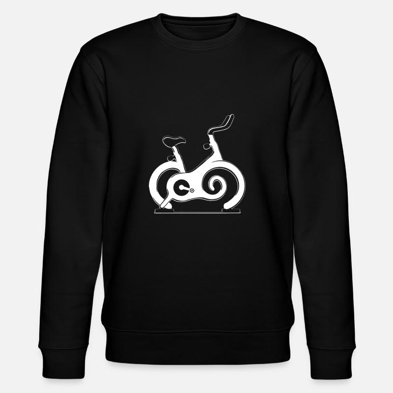 Cyclisme en salle - Sweat bio CHANGER Stanley/Stella Unisexe - noir