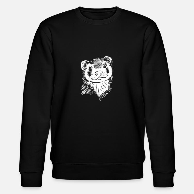 Furet Iltis Mignon - Sweat bio CHANGER Stanley/Stella Unisexe - noir