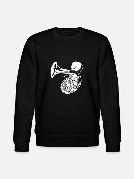Fanfarenzug Tuba - Stanley/Stella Unisex Bio-Sweatshirt CHANGER  - Schwarz